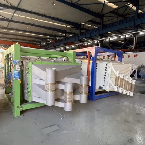 High Capacity Customizable Square Gyratory Vibrating Screen Wood Powder Swing Sieve
