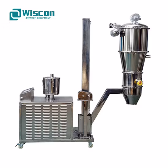 Sanitary Pharmaceutical API Industrial Pneumatic Air Vacuum Powder Automatic Conveying Equipment