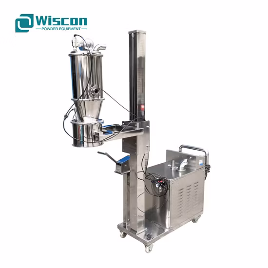 Sanitary Pharmaceutical API Industrial Pneumatic Air Vacuum Powder Automatic Conveying Equipment