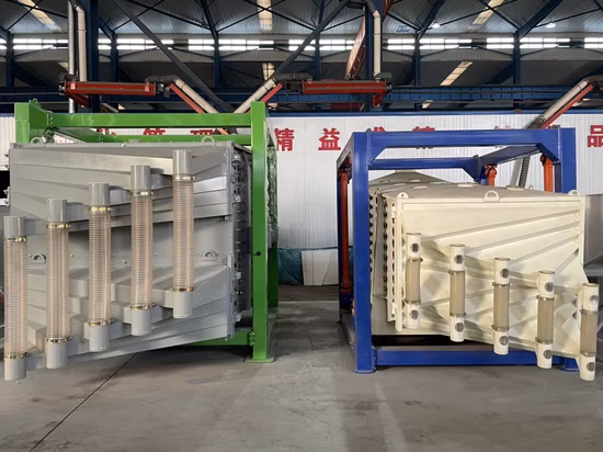 High Capacity Customizable Square Gyratory Vibrating Screen Wood Powder Swing Sieve