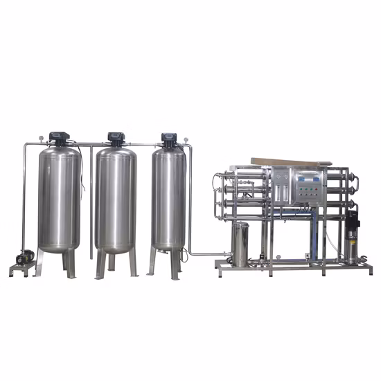 2000L/H Commercial Reverse Osmosis Water Pruification Filter System Purifier Machine Cost RO Plant Drinking Bottle Water Treatment Equipment