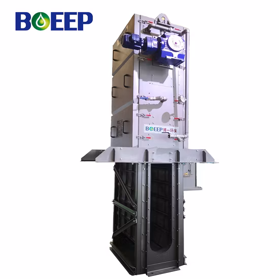 Automatic Center Flow Fine Screening Equipment for Treating Municipal Wastewater