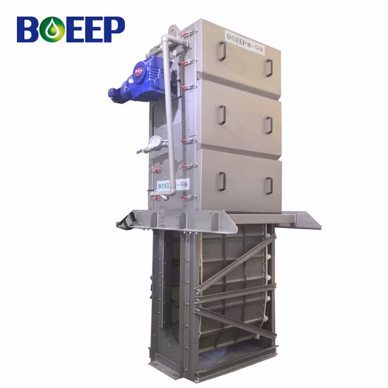 Automatic Center Flow Fine Screening Equipment for Treating Municipal Wastewater