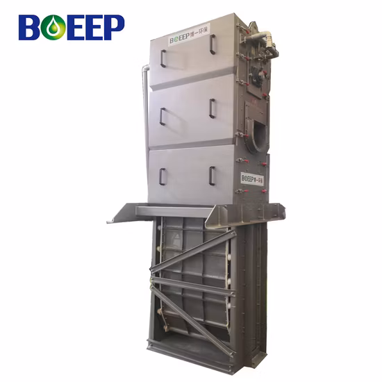 Automatic Center Flow Fine Screening Equipment for Treating Municipal Wastewater